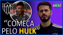 Fael vê atacante Hulk como referência do Atlético