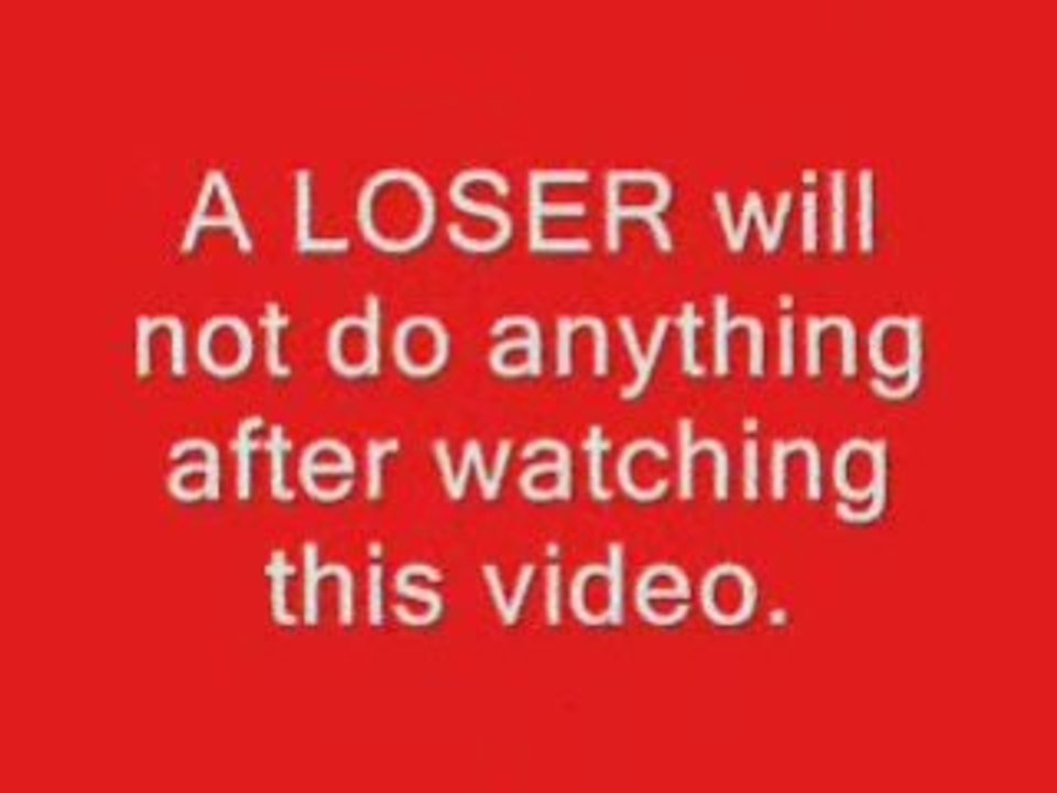 OH MY GOD! What A LOSER!