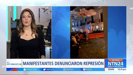 Protesta en Puerto Rico terminó en enfrentamientos