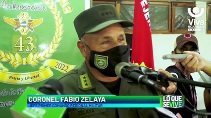 Primer Comando Regional Militar presenta informe 2022
