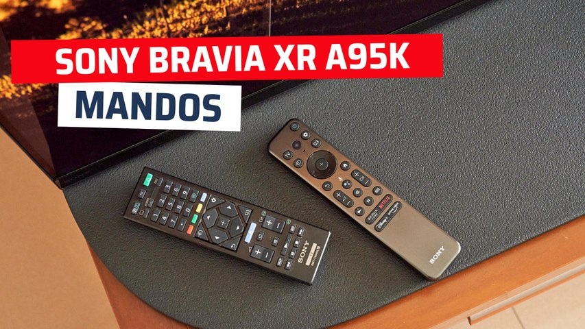 Así son los mandos a distancia del Sony Bravia XR A95K Master