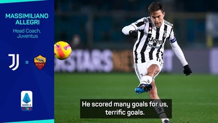 Allegri happy to meet now 'rival' Dybala again