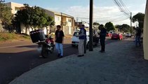 Motociclista fica ferido em colisão no Parque São Paulo