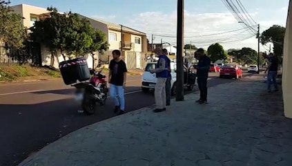 Motociclista fica ferido em colisão no Parque São Paulo
