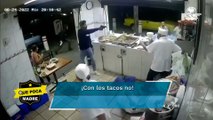 Hombres armados golpean a comensales y empleados de una taquería en Guadalajara