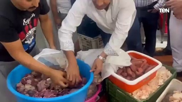 الجيزة: ضبط طن لحوم فاسدة في مطعم شهير بالدقي