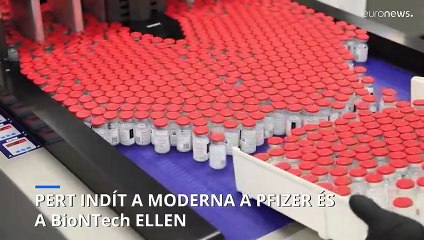 Szabadalomsértés miatt perli a Moderna a Pfizer/BioNTech-et