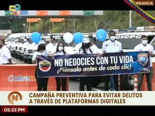 CICPC en Miranda activa campaña para evitar delitos a través de la plataforma Marketplace