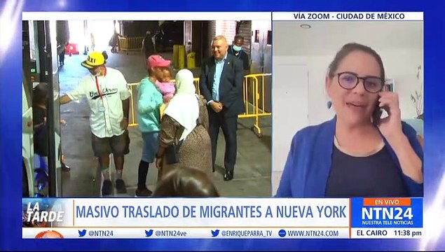 Entrevista a Eunice Rendón sobre el masivo traslado de migrantes a Nueva Yoek