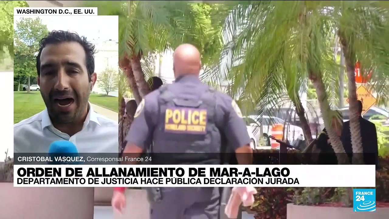 Informe desde Washington: departamento de Justicia hace pública declaración jurada