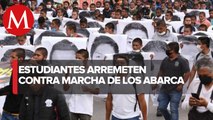 “Marcha a favor de los Abarca es una burla”: Normalistas y padres de los 43