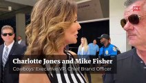 Exclusive: Charlotte Jones at Cowboys Blue Carpet