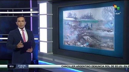 Ciudadanos en Nikolskaya recibieron ayuda humanitaria de Rusia