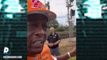 Boosie gets pulled over by a cop, he offers the cop a job 