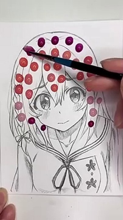 Anime-Zeichnungen #anime #shorts