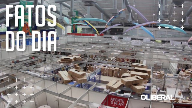 Confira os preparativos finais para a volta da Feira do Livro ao Hangar