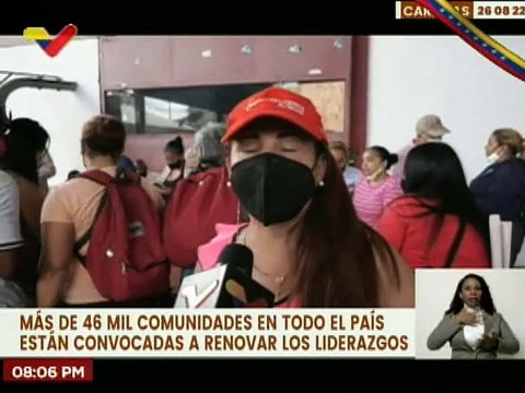 Militantes del PSUV en El Paraíso convocan al proceso de renovación de jefes y jefas de comunidad