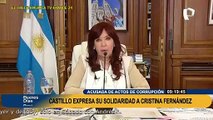 Gonzáles Posada sobre apoyo de Castillo a CFK: 