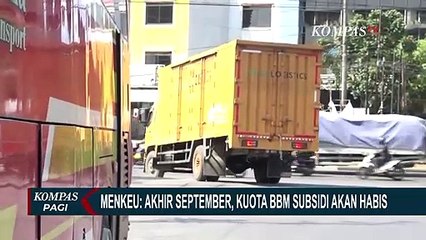 Sri Mulyani Proyeksi Kuota Pertalite dan Solar akan Habis pada Oktober 2022