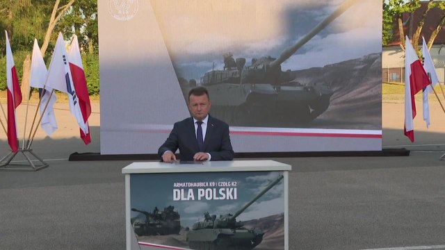 폴란드와 K2 전차·K9 자주포 7조6천억 규모 1차 수출 계약 / YTN