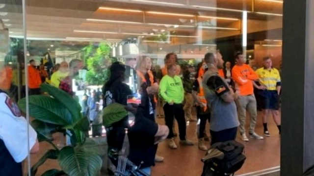 Queensland opposition calls on Labor to hand CFMEU donations to anti-bullying charity after protesters entered government building