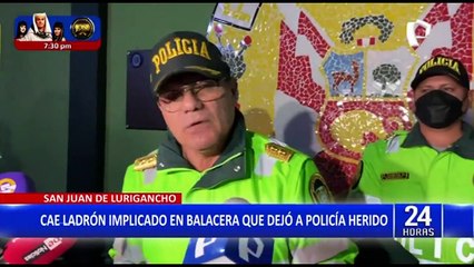 SJL: Capturan a delincuente que habría disparado contra efectivo de la PNP en retiro