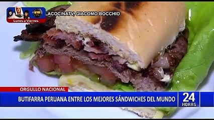 Butifarra Peruana es elegida como mejor sandwich a nivel mundial