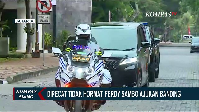 Tidak Terima Dipecat dengan Tidak Hormat dari Institusi Polri, Ferdy Sambo Ajukan Banding!
