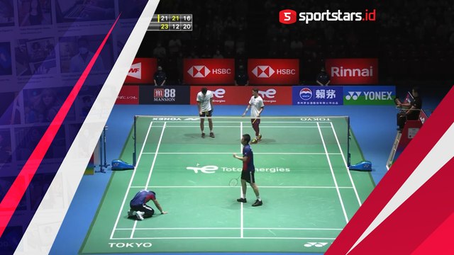 Tonton Aksi Hendra/Ahsan Lolos ke Final Usai Kalahkan Fajar/Rian di Kejuaraan Dunia BWF 2022