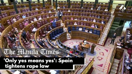 'Only yes means yes': Spain tightens rape law