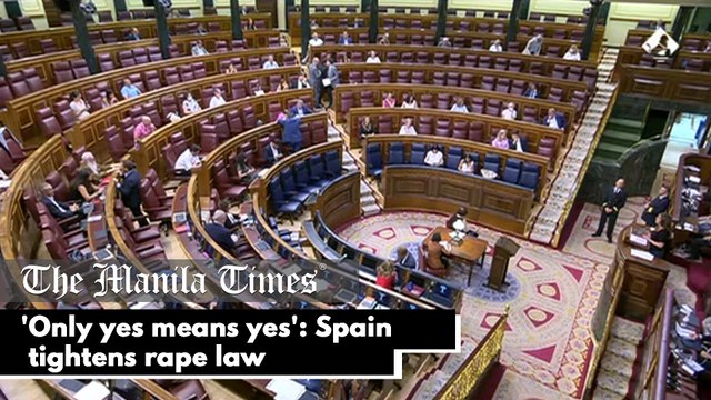 'Only yes means yes': Spain tightens rape law