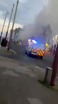 Fire rips through building in Blackpool as residents evacuated from their homes