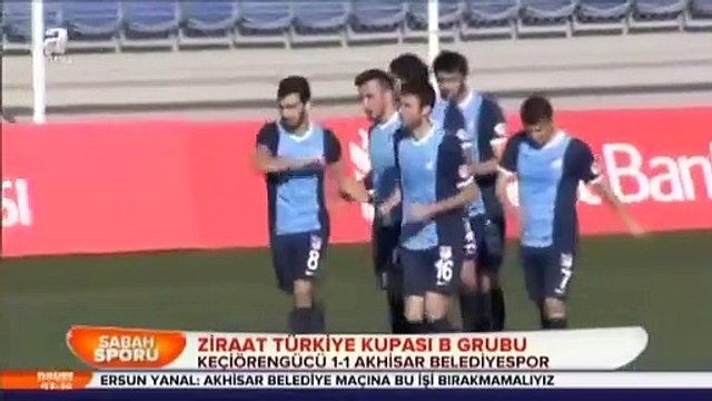 Keçiörengücü 1-1 Akhisar Belediyespor 25.12.2014 - 2014-2015 Turkish Cup Group B Matchday 3