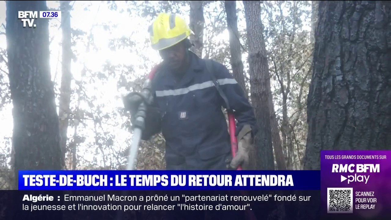 Les habitants de la Teste-de-Buch commencent à regagner temporairement leur logement après l'incendie
