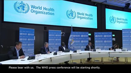 WHO Press Conference On Monkey pox COVID-19