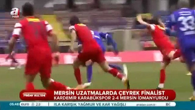 Kardemir Karabükspor 2-4 Mersin İdman Yurdu (After Extra Time) 11.02.2015 - 2014-2015 Turkish Cup Round of 16