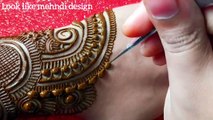 Simple mehndi design _ easy backhand mehndi design _ easy mehndi design _ mehndi design