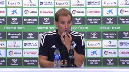 Arrasate: "El segundo tiempo ha sido un poco querer y no poder"