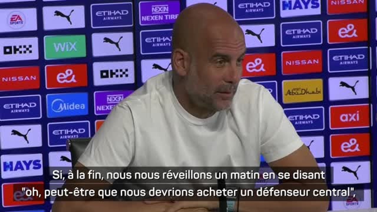 Transferts - Man City ne compte pas recruter un nouveau défenseur central