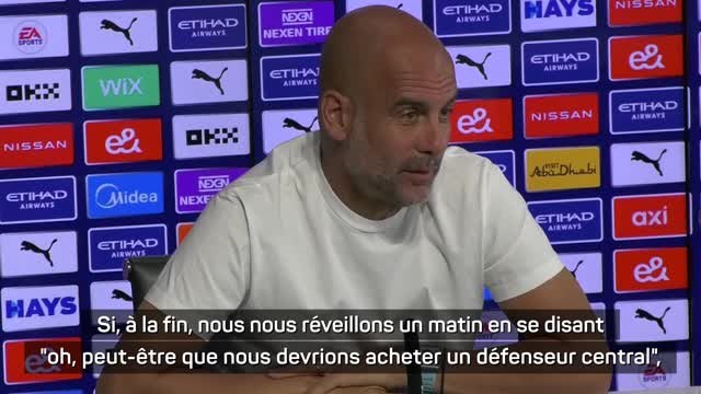 Transferts - Man City ne compte pas recruter un nouveau défenseur central