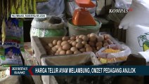 Harga Telur Ayam di Palembang Melambung Tinggi, Omzet Pedagang Anjlok!