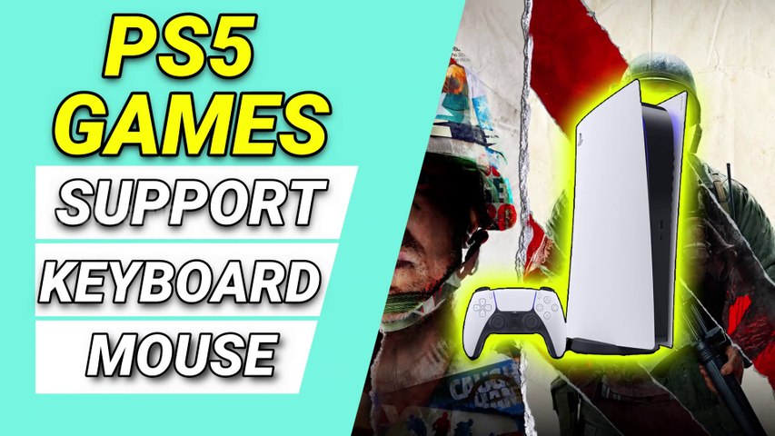 PS5 Games with Keyboard And Mouse Support | Best PS5 Games With Keyboard And Mouse Support