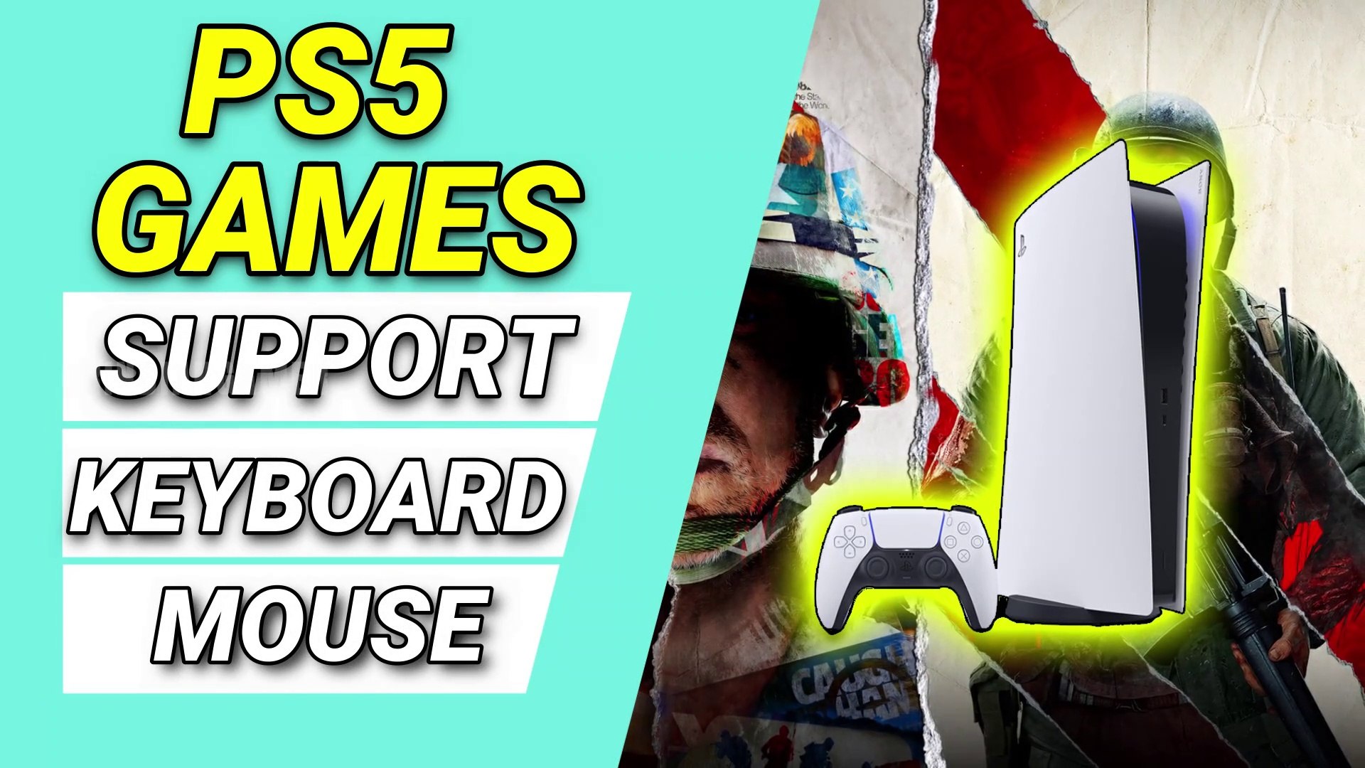 ⁣PS5 Games with Keyboard And Mouse Support | Best PS5 Games With Keyboard And Mouse Support