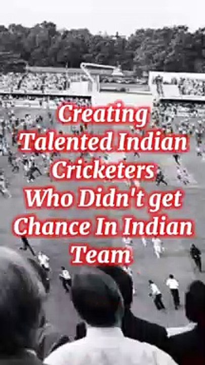 Talented Indian Cricketer's who didn't get chance In Indian team