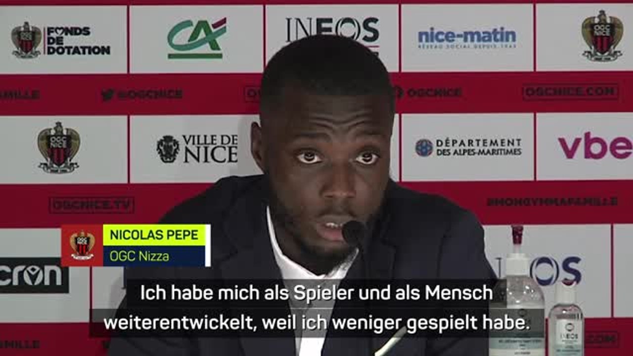 Pepe: Schwierige Arsenal-Zeit hat mich “gestärkt”