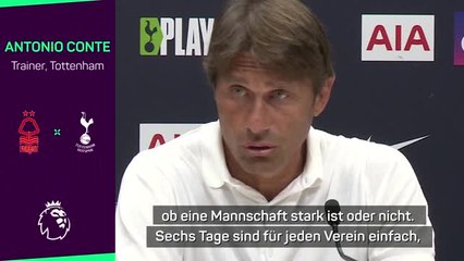 Conte: Qualität der PL-Teams wird sich erst zeigen