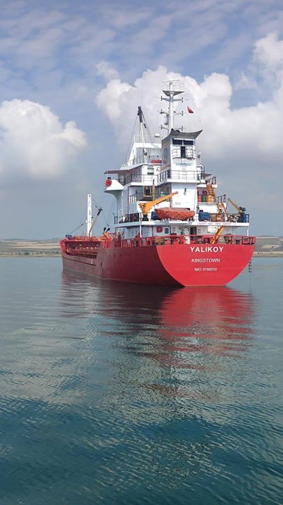 Çanakkale haber: Çanakkale Boğazı girişinde kargo gemisi karaya oturdu