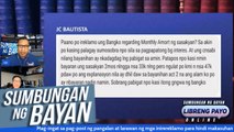 Sobrang interes na ibinibigay ng bangko, ano ang basehan? | Sumbungan ng Bayan