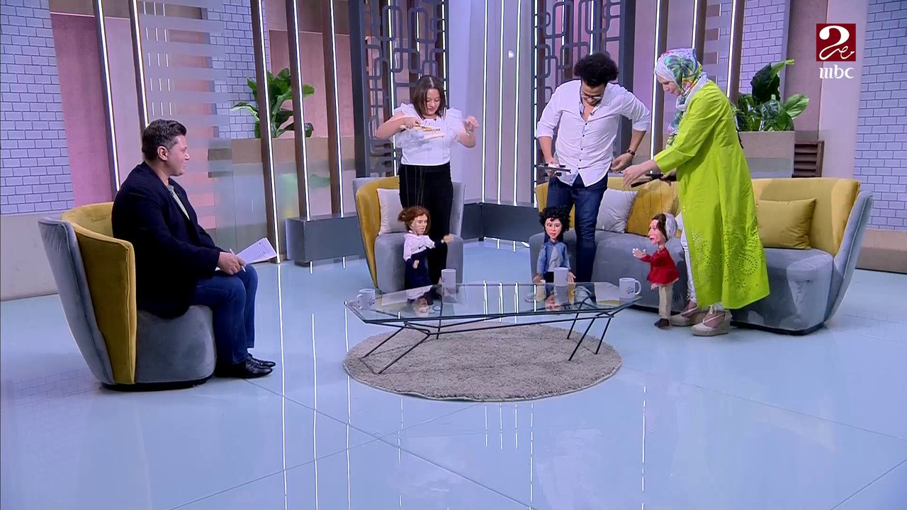 عرائس الماريونيت تختتم حلقة برنامج صباحك مصري