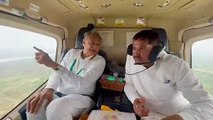 सीएम अशोक गहलोत के साथ सचिन पायलट के रमेश मीणा की हवाई सवारी